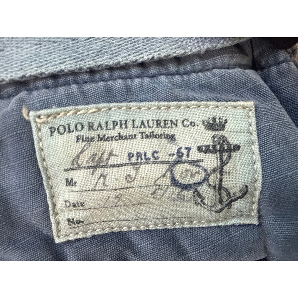 Polo by Ralph Lauren Cargo Shorts Blue Size 34 RL-67 Utility Vintage Style - Picture 5 of 8